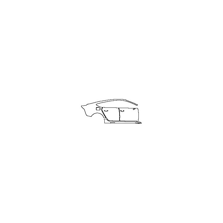 (right) Door+Rear Fender+Side Skirt