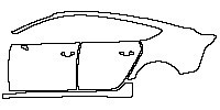 (left) Door+Rear Fender+Side Skirt