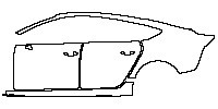 (left) Door+Rear Fender+Side Skirt