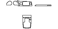 Audi Q7 Interior 2006 - Dashboard+Center Console (for Left Hand Drive)