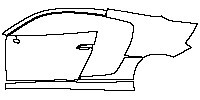 (left) Door+Rear Fender+Side Skirt
