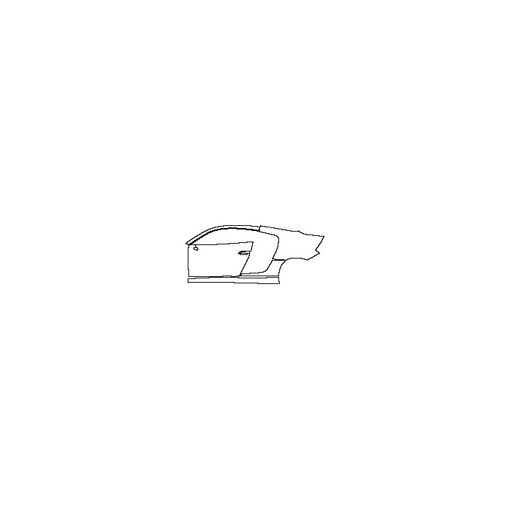 (left) Door+Rear Fender+Side Skirt