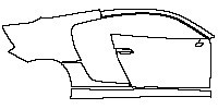 (right) Door+Rear Fender+Side Skirt