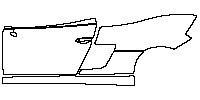 (left) Door+Rear Fender+Side Skirt