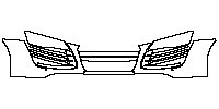 Audi R8 V10 2010 - Bumper+Headlamp