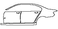 (left) Door+Rear Fender+Side Skirt