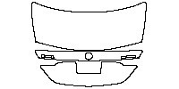 Mercedes-Benz S Class Sedan 2014 - Trunk Lid (with S 65 L and AMG emble)