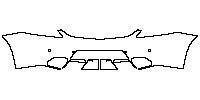 Mercedes-Benz SLS Coupe 2011 - Rear Bumper (US Version)