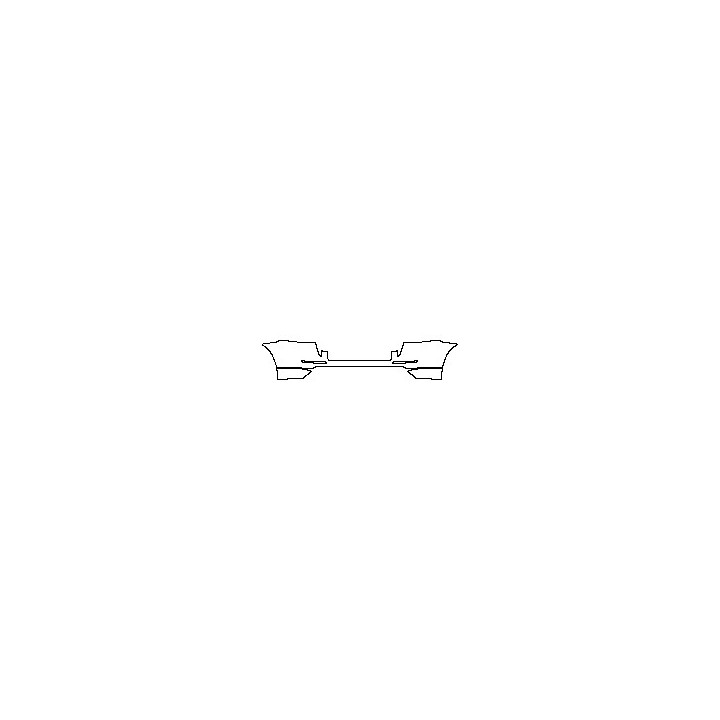 Mercedes-Benz ML Sport 2012 - Rear Bumper