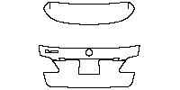 Mercedes-Benz ML Sport 2012 - Trunk Lid (with ML3## emblem)