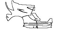 McLaren P1 Exterior 2013 - (right) Rear Fender+Side Skirt
