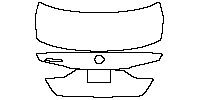 Nissan Altima (US) SR 2023 - Trunk Lid (without spoiler, with ''ALTIMA'' emblem)
