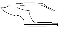 Porsche 911 Carrera S 2012 - (right) Rear Fender+Side Skirt