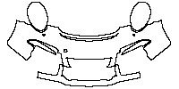 Porsche 911 GT3 RS 2012 - Bumper+Headlamp