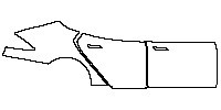 Tesla Model S Base 2012 - (right) Door+Rear Fender