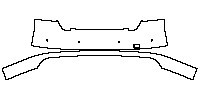 Audi A8 S8 (for Europe) 2013 - Rear Bumper