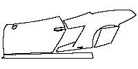 Lamborghini Gallardo LP 560-4 2013 - (left) Door+Rear Fender+Side Skirt (for Right Hand Drive)