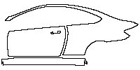 (left) Door+Side Skirt+Rear Fender