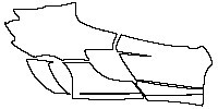 McLaren MP4-12C Spider 2013 - (right) Door+Side Skirt+Rear Fender