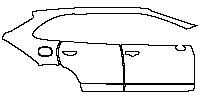 (right) Door+Rear Fender