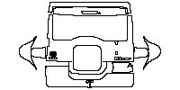 Toyota FJ Cruiser Exterior 2007 - Trunk Lid (for China Models,with ''TOYOTA'' ''FJ CRUISER'' emblem)