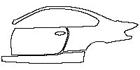 (left) Door+Rear Fender+Side Skirt