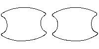 BMW 3 Series Coupe 2009 - Door Handle Inserts