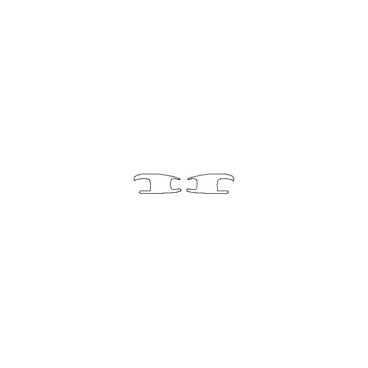 Mercedes-Benz C Class Coupe 2012 - Door Handle Inserts