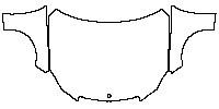 Mercedes-Benz E Class Sedan 2010 - Hood+Fender