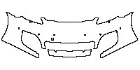 Porsche Panamera Sedan 2010 - Bumper (SportDesign Package)