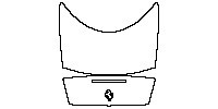 Ferrari 599 GTB Fiorano 2006 - Trunk Lid (without FERRARI emblem)