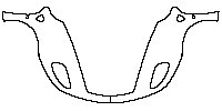 Ferrari F430 F430 2008 - Fender (2-piece design)