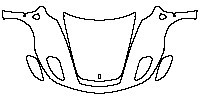 Ferrari F430 F430 2008 - Hood+Fender+Headlamp