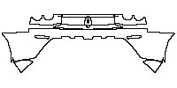 Ferrari F430 F430 Scuderia 2008 - Rear Bumper