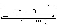 Rolls-Royce Ghost Interior 2009 - (front) Door Trim (for Left Hand Drive,with seat memery)