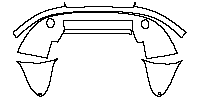 Ferrari 246 GT 1969 - Bumper