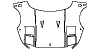 Ferrari F40 Exterior 1987 - Hood+Fender