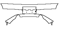Porsche 911 Carrera 1994 - Rear Bumper