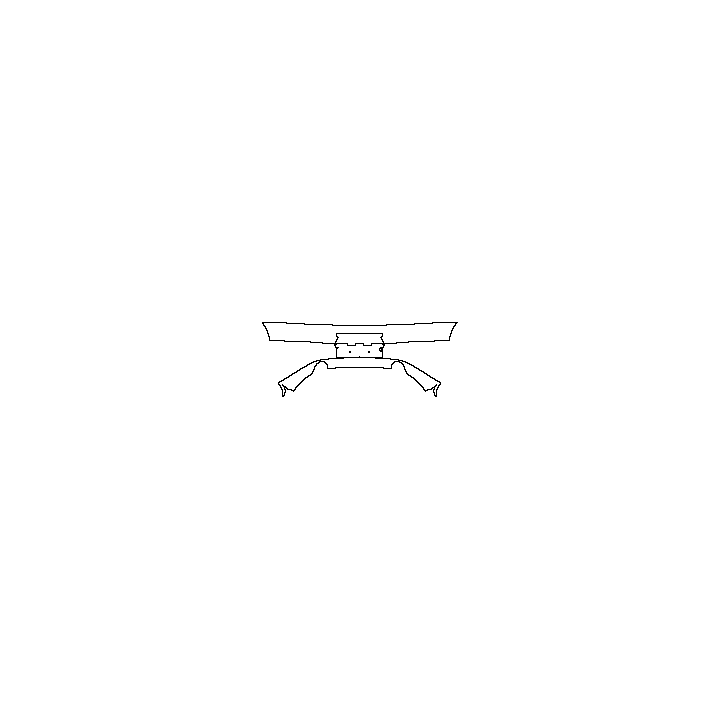 Porsche 911 Carrera 1994 - Rear Bumper