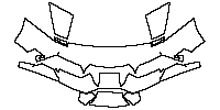 Lamborghini Murcielago LP670-4 SV 2010 - Bumper+Headlamp