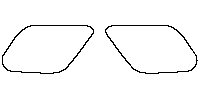 Toyota 4 Runner Window 2014 - Rear Quarter (Edge exceeds the innder side of black cermic by 3mm)
