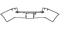 Chevrolet Tahoe Exterior 2015 - Rear Bumper (with 4 PDC)