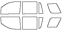 Chevrolet Tahoe Window 2015 - Side Window (Edge exceeds the innder side of black cermic by 3mm)