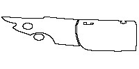 Mercedes-Benz S Class Cabriolet 2017 - (right) Door+Rear Fender