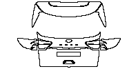 Ford Kuga Exterior 2020 - Trunk Lid (with ''KUGA'' emblem)