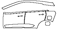 Tata Nexon Exterior 2020 - (left) Door+Rear Fender