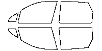 Lincoln Corsair Window 2020 - Side Window