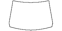 Peugeot 208 (EU) Window 2021 - Windshield (outside)