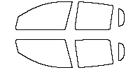 Peugeot 208 (EU) Window 2021 - Side Window