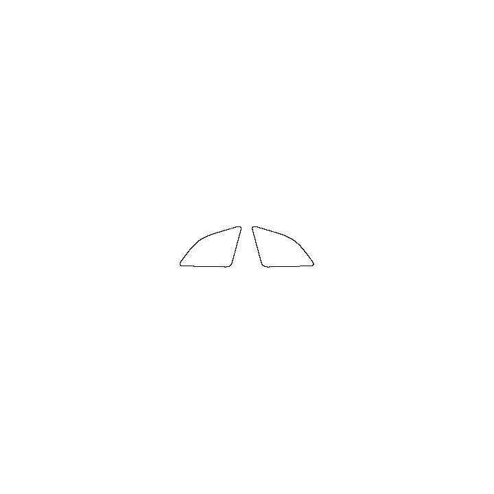 Skoda Enyaq iV (EU) SUV 2021 - Rear Quarter (Edge ends at the inner side of dotted area)
